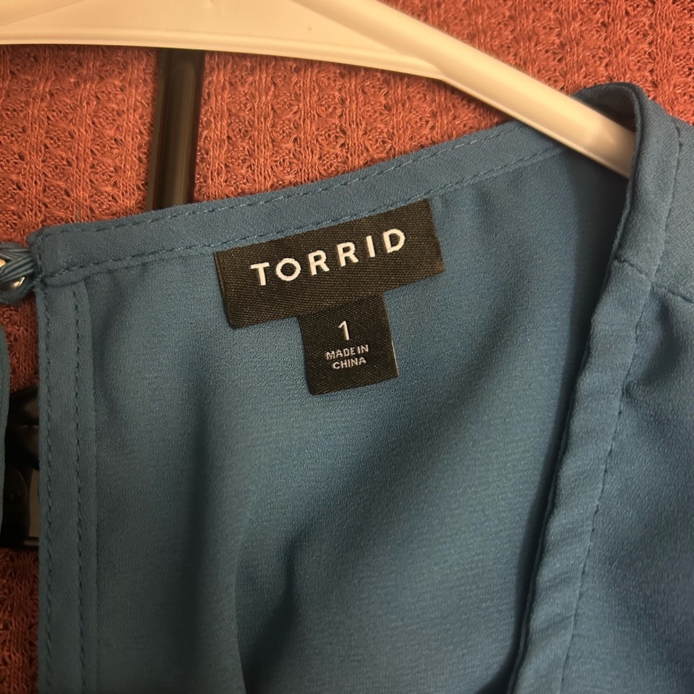 Torrid Long Sleeve Blouse - Picture 2 of 3